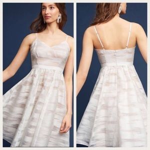 Anthropologie white dress- plenty dresses NWT